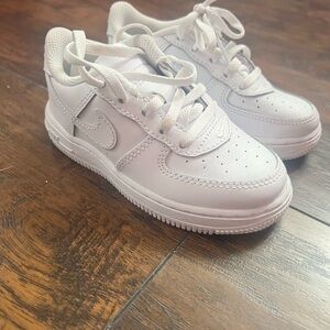 Children nike white airforce